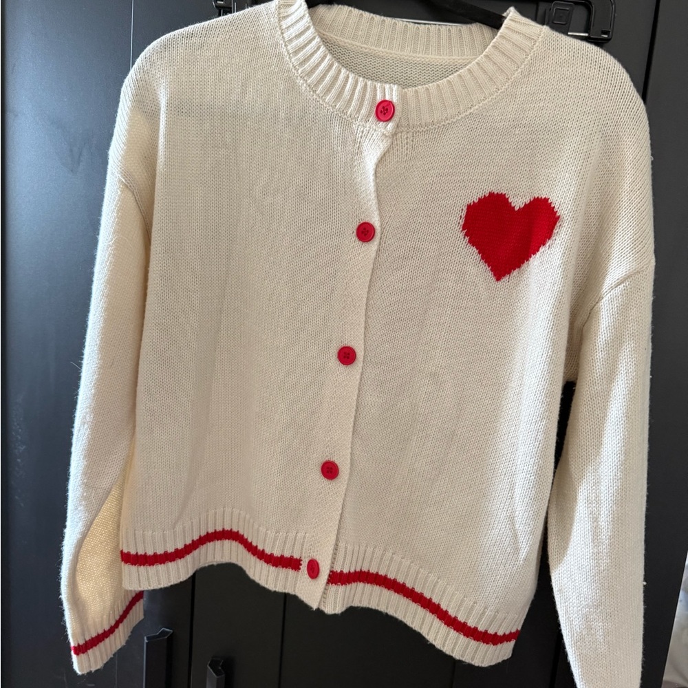 Valentine’s Day sweater. Size medium.